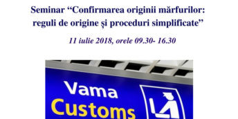 CCI a RM invită antreprenorii la seminarul despre regulile de origine