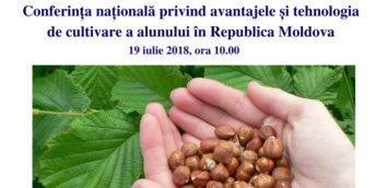 Conferința națională privind avantajele și tehnologia de cultivare a alunului în Republica Moldova