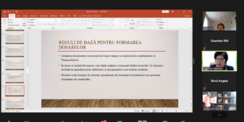 Seminar cu genericul „Organizarea arhivei la întreprindere”